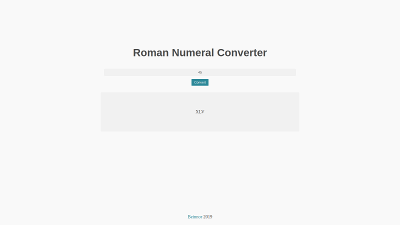 Thumbnail of roman converter app